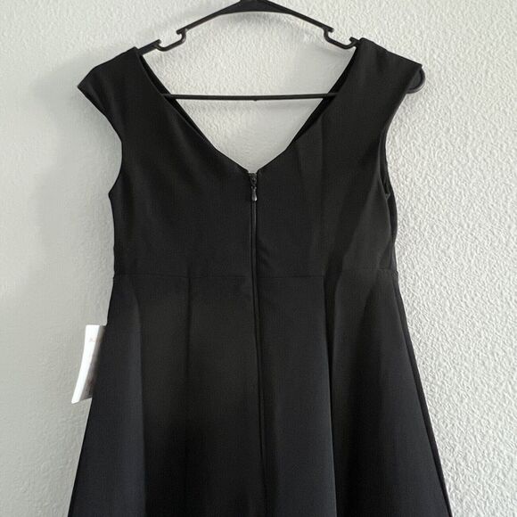 Show Me Your Mumu Zurich Knot Gown Dress Size XXS Black Stretch Crepe - Picture 7 of 12